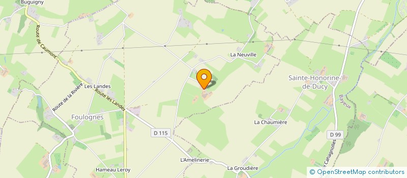 localisation de l'entreprise MADAME ANITA COTILLARD  FOULOGNES