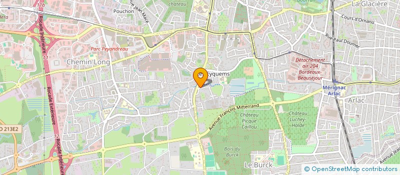 localisation de l'entreprise MADAME ANITA DARBOUX  MERIGNAC