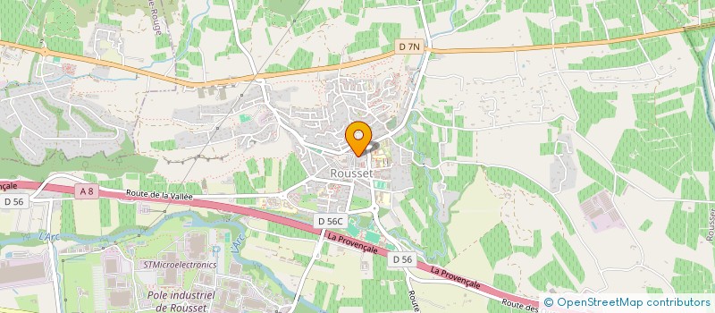 localisation de l'entreprise MADAME ANITA DE HAES  ROUSSET