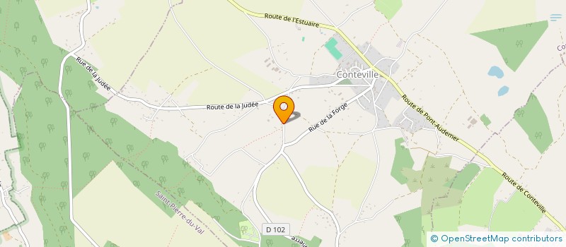 localisation de l'entreprise MADAME ANITA DEBAECKER à BEUZEVILLE