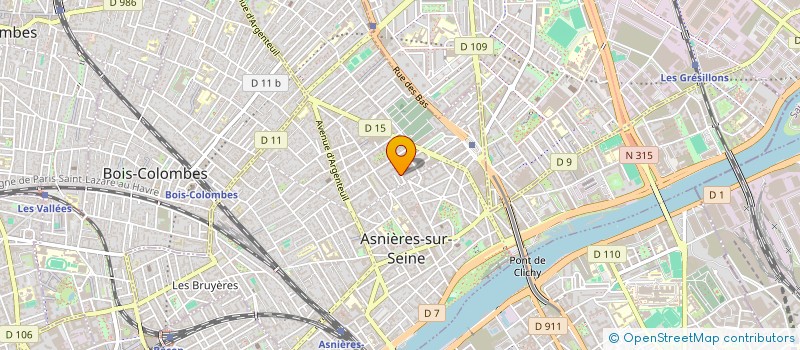 localisation de l'entreprise MADAME ANITA DI RUOCCO à ASNIERES-SUR-SEINE