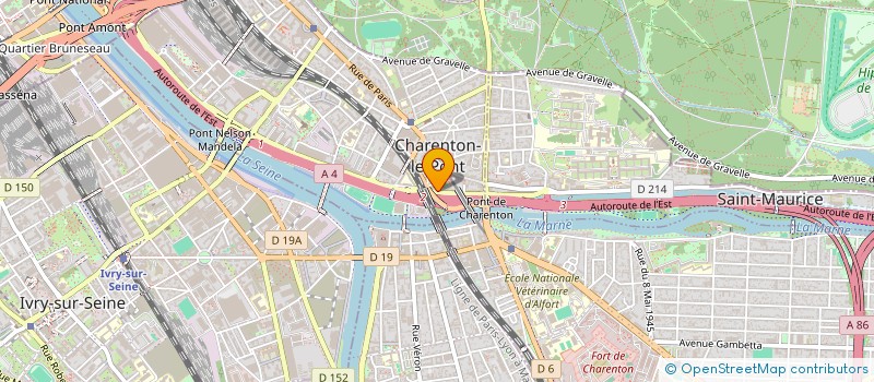 localisation de l'entreprise MADAME ANITA DOE BRUCE  CHARENTON-LE-PONT