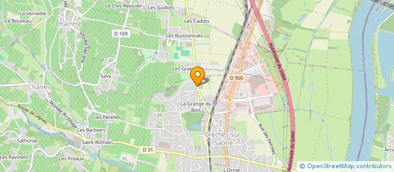 localisation de l'entreprise MADAME ANITA DORME  CRECHES-SUR-SAONE