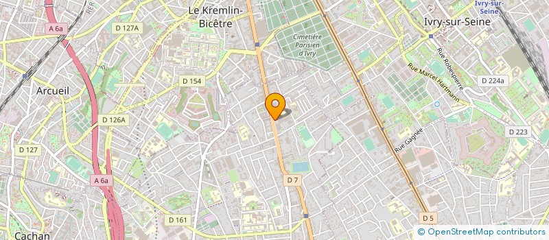 localisation de l'entreprise MADAME ANITA EWOLO  VILLEJUIF