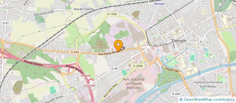 localisation de l'entreprise MADAME ANITA FLORINA ZORILA  DENAIN