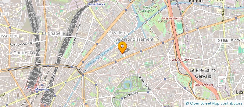 localisation de l'entreprise MADAME ANITA FRANKLIN  PARIS