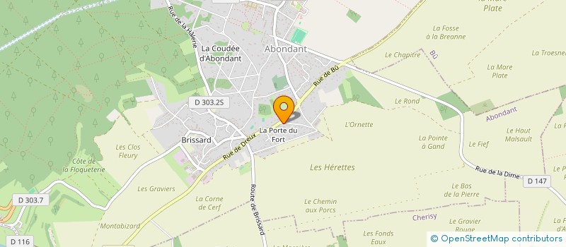 localisation de l'entreprise MADAME ANITA GASSELIN à ABONDANT