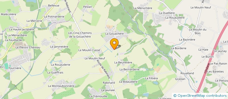 localisation de l'entreprise MADAME ANITA GONTIER à CARQUEFOU