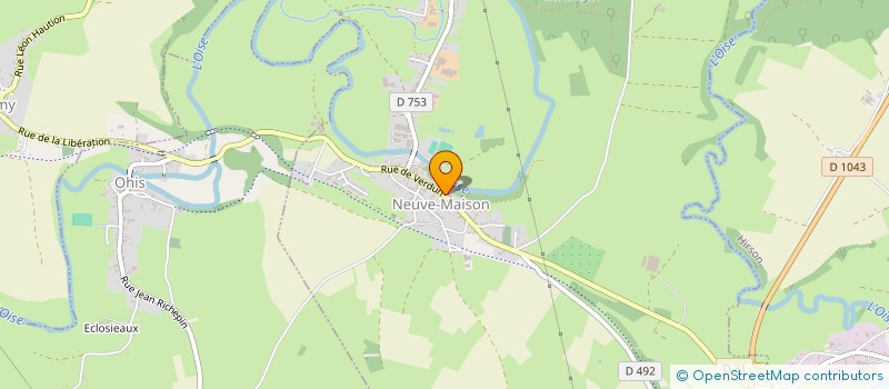 localisation de l'entreprise MADAME ANITA GOUIN  NEUVE-MAISON