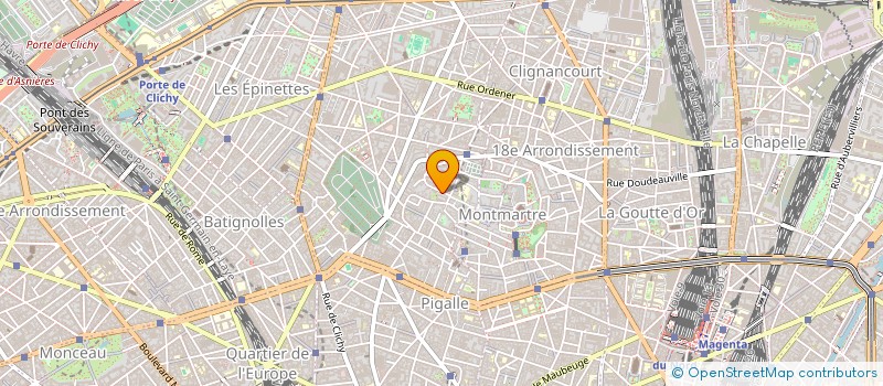 localisation de l'entreprise MADAME ANITA GRAZYNA WOJCIECHOWSKA  PARIS