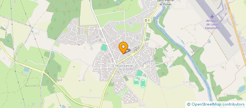 localisation de l'entreprise MADAME ANITA GRBAVAC  L'HUISSERIE