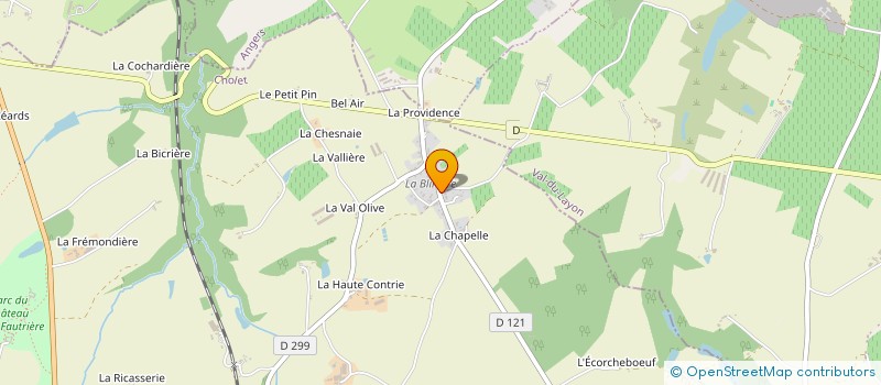 localisation de l'entreprise MADAME ANITA GRIMAULT  CHEMILLE-EN-ANJOU