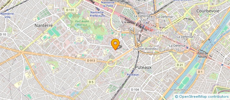 localisation de l'entreprise MADAME ANITA HERBERT à PUTEAUX
