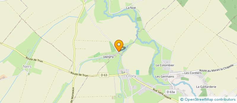 localisation de l'entreprise MADAME ANITA HORSEY  BEAUMAIS