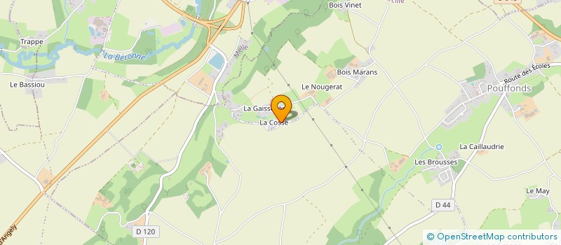 localisation de l'entreprise MADAME ANITA JAYNE REES  MARCILLE