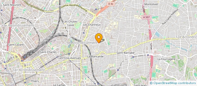 localisation de l'entreprise MADAME ANITA JEAN-JOSEPH à MARSEILLE