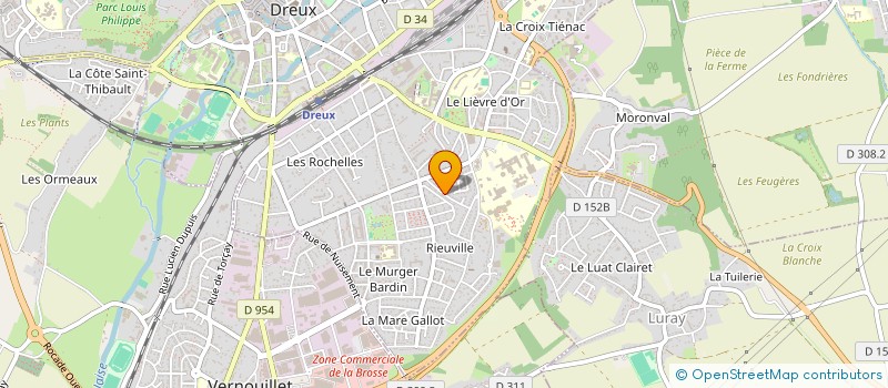 localisation de l'entreprise MADAME ANITA JULIEN à DREUX