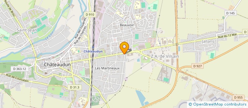 localisation de l'entreprise MADAME ANITA JUNAY à CHATEAUDUN