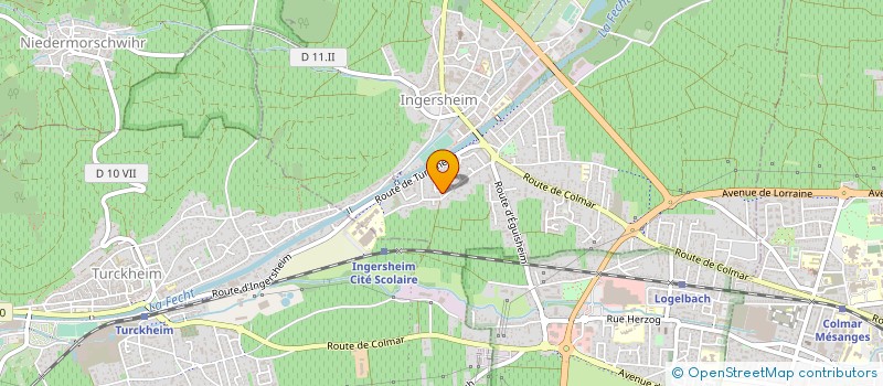 localisation de l'entreprise MADAME ANITA KEMPF  INGERSHEIM