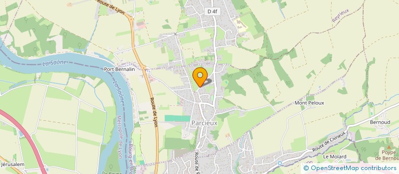 localisation de l'entreprise MADAME ANITA LACHIZE  PARCIEUX