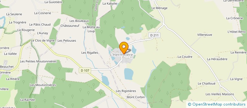 localisation de l'entreprise MADAME ANITA LAUNAY à CETON