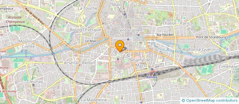 localisation de l'entreprise MADAME ANITA LE CARDONNEL  RENNES