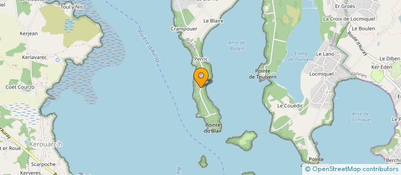 localisation de l'entreprise MADAME ANITA LE PORT  BADEN