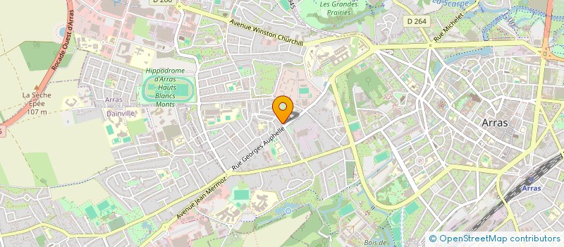 localisation de l'entreprise MADAME ANITA LEFEBVRE à ARRAS