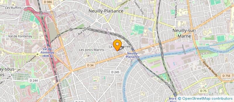 localisation de l'entreprise MADAME ANITA LOKOSSA  VAUREAL