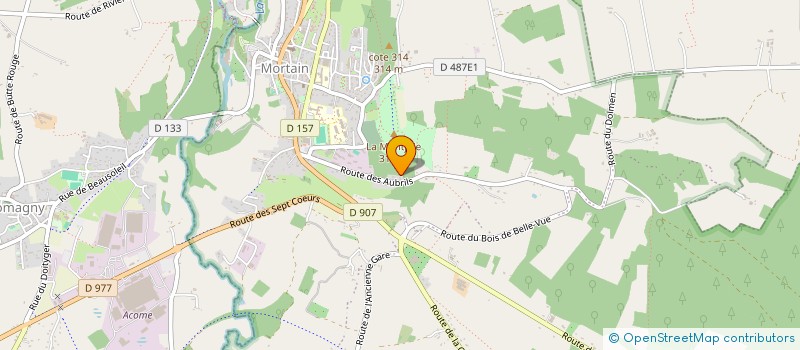 localisation de l'entreprise MADAME ANITA MADAN  MORTAIN-BOCAGE