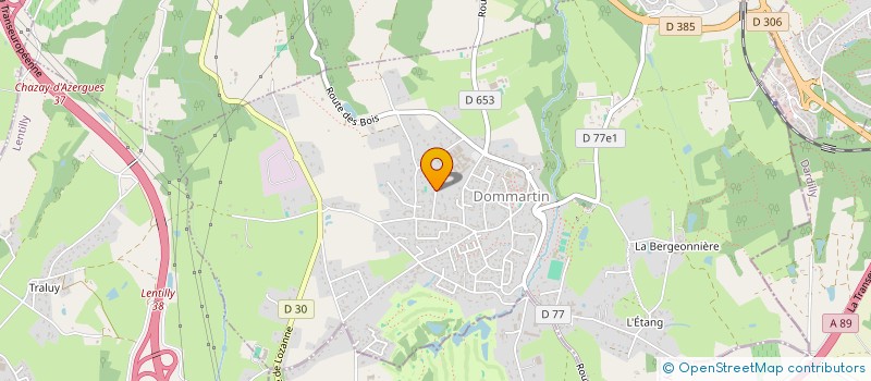 localisation de l'entreprise MADAME ANITA MENDIETA  DOMMARTIN