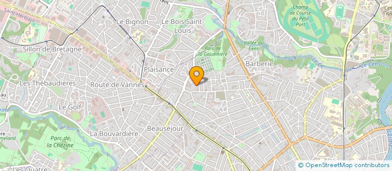 localisation de l'entreprise MADAME ANITA MERLET à NANTES