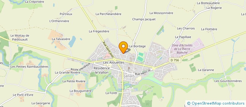 localisation de l'entreprise MADAME ANITA MOREAU à BEAUPREAU-EN-MAUGES
