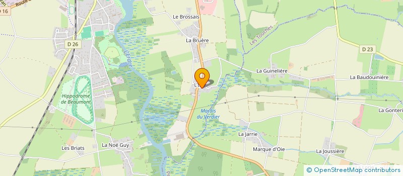 localisation de l'entreprise MADAME ANITA MORENO-CARPIO à NORT-SUR-ERDRE
