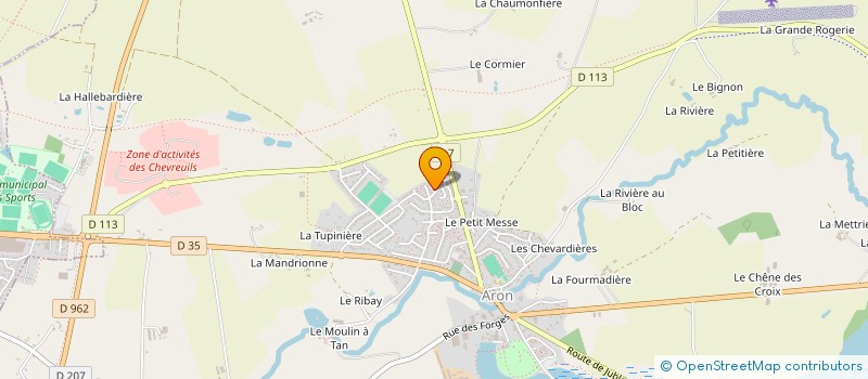 localisation de l'entreprise MADAME ANITA MORTIER  ARON