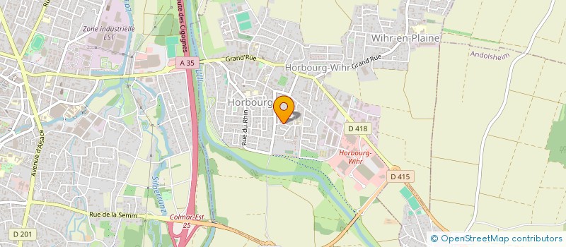 localisation de l'entreprise MADAME ANITA MUSCH  HORBOURG-WIHR