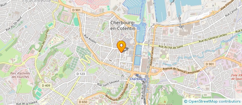 localisation de l'entreprise MADAME ANITA OBE  CHERBOURG-EN-COTENTIN