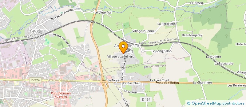 localisation de l'entreprise MADAME ANITA OZANNE à ANCTOVILLE-SUR-BOSCQ