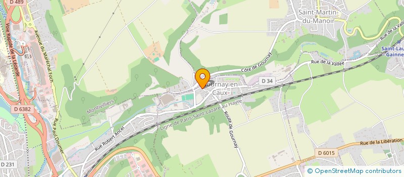 localisation de l'entreprise MADAME ANITA PARSY  GONFREVILLE-L'ORCHER