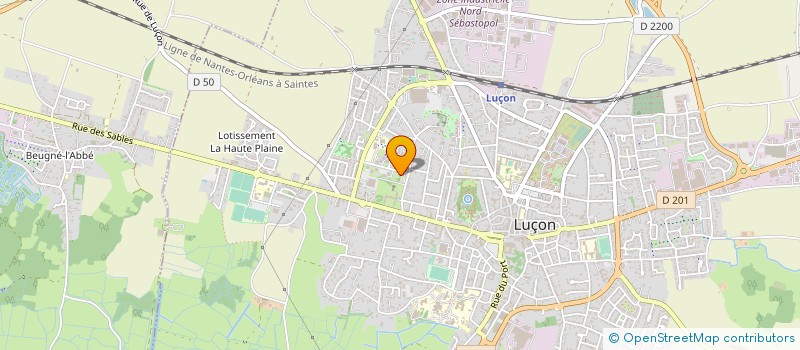 localisation de l'entreprise MADAME ANITA PATARIN  LUCON