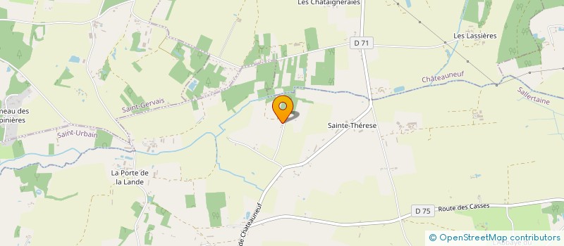 localisation de l'entreprise MADAME ANITA PETIT à SALLERTAINE