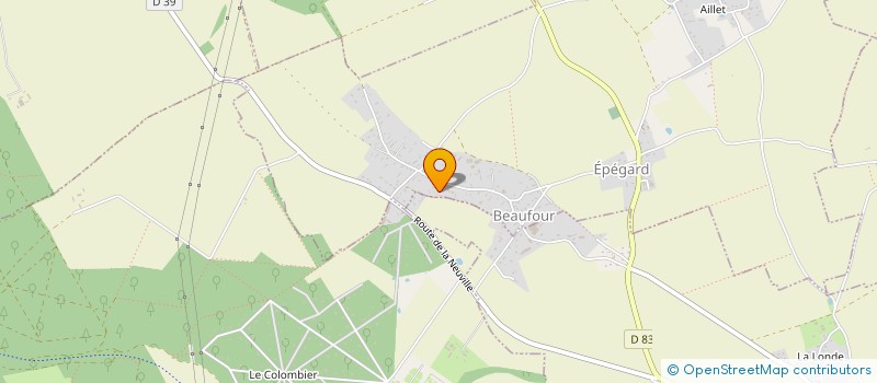 localisation de l'entreprise MADAME ANITA PICARD  EPEGARD