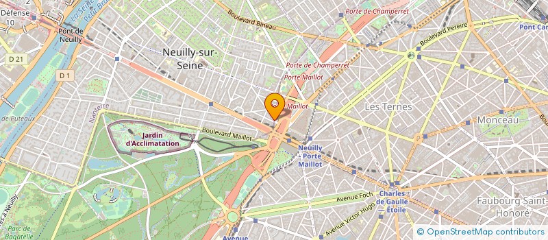 localisation de l'entreprise MADAME ANITA PINCON à NEUILLY-SUR-SEINE