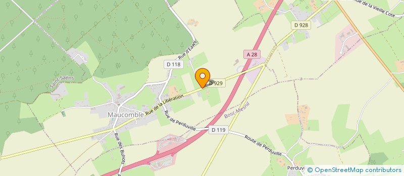 localisation de l'entreprise MADAME ANITA PRIEUX  MAUCOMBLE