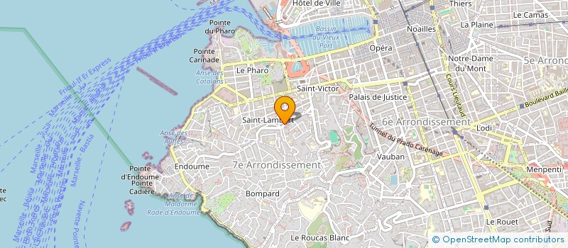 localisation de l'entreprise MADAME ANITA RAMSEYER à MARSEILLE