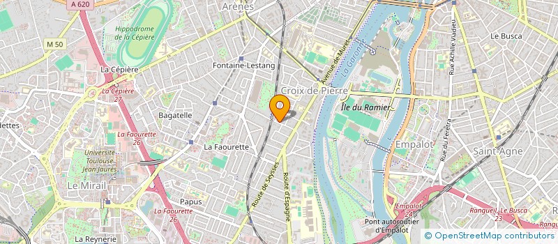 localisation de l'entreprise MADAME ANITA SADKOWSKA à TOULOUSE