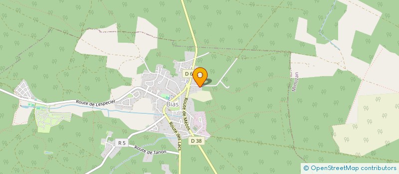 localisation de l'entreprise MADAME ANITA SAHUC  BIAS