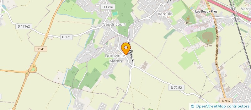 localisation de l'entreprise MADAME ANITA SALGUERO  DROUVIN-LE-MARAIS