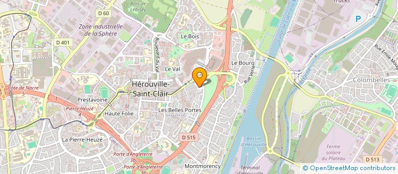 localisation de l'entreprise MADAME ANITA TASSET  HEROUVILLE-SAINT-CLAIR