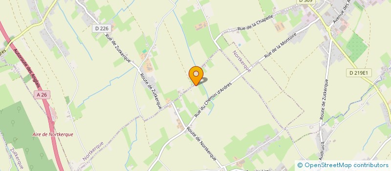 localisation de l'entreprise MADAME ANITA TRONET  ZUTKERQUE